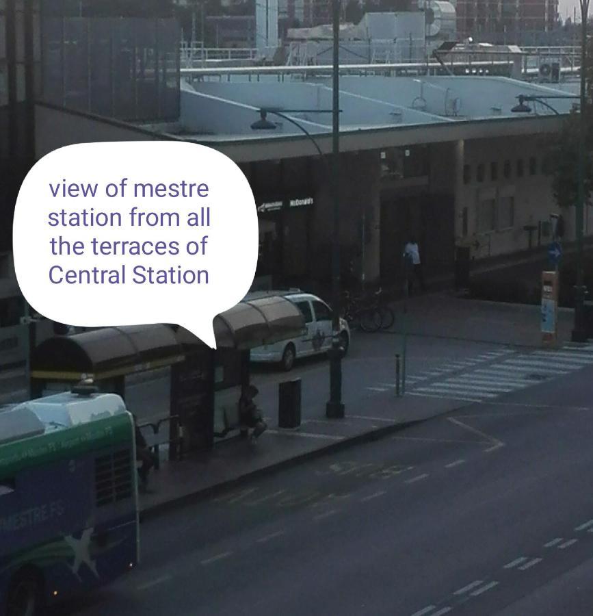 Central Station Rooms Mestre Exteriör bild