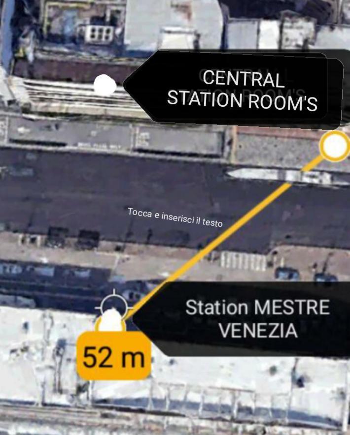 Central Station Rooms Mestre Exteriör bild