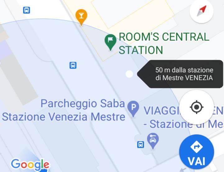 Central Station Rooms Mestre Exteriör bild